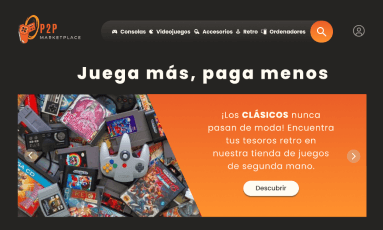 P2P - Marketplace's home page photo